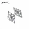 YuenZ Accesorios para joyería DIY conector de flor hueca colgante pequeño de aleación vintage popular en Europa y América G107