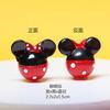 Nuevos accesorios de resina tridimensionales de dibujos animados Mickey Palm, pendientes DIY, llavero, colgante, accesorios.
