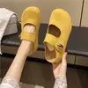 Mocasines planos cerrados estilo francés para mujer, nuevos de primavera-verano 2026, sandalias Birkenstock tipo slip-on perezosas