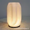 Suministro Exclusivo Transfronterizo de Lámpara de Mesa con Jarrón Creativo Impreso en 3D con Luz LED Tricolor, Adorno de Escritorio Personalizado, Luz Nocturna para Mesita de Noche de Dormitorio