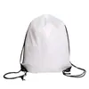 Bolsa de Malla para Prueba al por Mayor, Pantalones con Bolsillo de Solapa y Cordón con Logo Impreso a Color, Mochila de Poliéster Empalmado con Bolsillo de Cordón para Almacenamiento