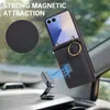 Adequado para Samsung Z Flip8 Anel Magnético para Carro Fivela de Anel Capa Dobrável para Celular Transversal 7/6/5/4 Capa Protetora Anti-Queda