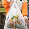Bolsas de Plástico con Logo Personalizado, Bolsas de Compra para Supermercado, Bolsas Tipo Chaleco, Bolsas para Empaque de Comida para Llevar, Venta al por Mayor a Medida
