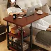 Mesita de noche, Escritorio de computadora móvil con elevación, Escritorio de oficina, Escritorio simple para estudiantes, Mesa de estudio para dormitorio en casa