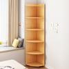 Gabinete esquinero gabinete esquinero pared esquinero triangular estante sala de estar dormitorio esquinero gabinete de almacenamiento pared gabinete lateral de pie esquinero zhengzhi