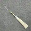 Recordando Xiangfei 12B-7 Hebilla Ping An Borla Antigua Colgante Oreja diy Hecho a Mano Cintura Hanfu Joyería Clásica Cheongsam