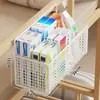 Cesta colgante para mesita de noche de dormitorio Caja de medicinas Caja de almacenamiento Gran capacidad Estante colgante de medicinas para mesita de noche de dormitorio Estante para mesita de noche