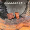 Sello Tian Shi de Madera de Azufaifo Mini 1.5X0.6Cm Sello Yang Ping Zhi Du Gong 1.5Cmx1.5Cm Sello Pintado a Mano