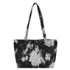 Bolsa Feminina Simples Atacado Transfronteiriço, Bolsa Feminina Transversal, Bolsa Tote de Grande Capacidade Pintada em Cores Contrastantes, Bolsa de Trabalho Moderna e Versátil