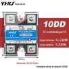 Relé de Estado Sólido Monofásico Yuanhuang 220V Controle CC Ac SSR-40DA-25DA10A60A80A-D4840