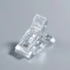 Arte de Uñas Forma para Uñas Pinza de Cristal para Fijación Pinza para Dar Forma a la Punta de Uña Herramienta Estable sin Levantar para Uñas Pinza para Dar Forma a Gel de Extensión