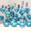 Globos de Película de Aluminio con Forma de Estrella de Cinco Puntas 'Love' de 18 Pulgadas Decoración de Habitación de Boda Fiesta del Día de San Valentín Chino Globos Flotantes Venta al Por Mayor