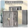 Caja de Regalo Set de Cuaderno de Negocios con Logo Impreso Personalizado, Regalo Souvenir, Cuaderno A5, Taza Térmica, Cuaderno para Uso en Oficina de Negocios