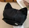 Chapéu Oitavado com Orelhas de Gato de Desenho Animado Japonês Fofo para Mulheres Primavera Outono Doce Versátil Grande Circunferência da Cabeça Mostra Rosto Pequeno Boina