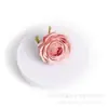 Cabezas de Flores de Rosa Artificiales Estilo Europeo para Uso en Bodas, Flores Falsas con Tacto Realista de Alta Gama, Materiales DIY para Decoración del Hogar
