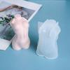Molde de silicona para vela de cuerpo de mujer diy molde de silicona para hombre yeso abrasivo silicona molde Amazon venta caliente