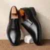 Zapatos de Vestir de Cuero para Hombre de Comercio Exterior con Aumento Oculto de Altura Zapatos de Negocios Británicos para Hombre Puntiagudos de Cuero Suave Zapatos de Cuero Juveniles Zapatos Blancos 917