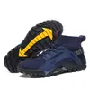 Sapatos Anfíbios de Rastreamento para Escalada em Montanha Masculino ao Ar Livre Sapatos de Caminhada Pesca Selvagem Acampamento Caminhada Escalada em Rocha Sapatos de Escalada Antiderrapantes Resistentes ao Desgaste
