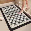 Alfombrillas de Piso Suaves de Barro Diatomeas al por Mayor Transfronterizas, Alfombrillas Antideslizantes para Baño, Alfombrillas Absorbentes para Puerta de Baño Domésticas, Alfombrillas Antideslizantes