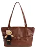 Bolso Tote Coreano de Lujo Ligero de Nicho Nuevo Gran Capacidad Retro Versátil para el Trabajo y los Viajes al Trabajo Bolso de Hombro de Moda de Gama Alta