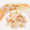 Serie de Bolas de Flor de 8 mm Cuentas Sueltas de Vidrio Cuentas Sueltas de Cristal K9 64 Facetas Materiales para Manualidades DIY Accesorios para Pulseras