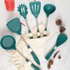 Conjunto de 6 conjuntos de utensílios de cozinha, direto da fábrica, conjunto de pá de cola, utensílios de cozinha especiais resistentes à temperatura, colher de sopa, utensílios de cozinha