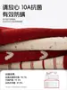 Calcetines para bebé otoño nuevo lazo de encaje rojo calcetines de princesa niñas niños medianos y grandes infantil rojo brillante calcetines de Año Nuevo