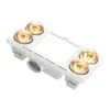 Lámpara Calentador de Baño Bull Lámpara Integrada 300*600mm Calentador Especial para Baño del Hogar Lámpara de Baño Iluminación Lámpara de Baño