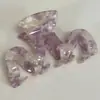 2025 Novo Estilo Coreano Ácido Acético Nicho Presilha Ondulada Feminina Retrô Feminina Hair Clip Vazado Moda Meio de Cabeça