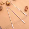 Tenedor Palanca para Patas de Cangrejo de Acero Inoxidable al por Mayor Fabricante Suministro en el Extranjero Herramienta de Cocina Aguja Limpiadora de Mariscos de Nogal