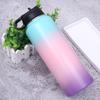 Amazon Transfronterizo Taza Térmica de Acero Inoxidable de Gran Capacidad Portátil para Exteriores Botella de Agua Deportiva Botella Espacial 40oz Portátil