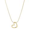 Venta caliente transfronteriza, collar de amor simple para mujeres, estilo ins, diseño creativo europeo y americano, collar de cadena de clavícula en forma de corazón, venta al por mayor