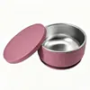 Vajilla de silicona para bebé más vendida, tazón de silicona con tapa, tazón de acero inoxidable, utensilios de alimentación para madre y bebé, tazón de comida con ventosa, tazón anticaídas