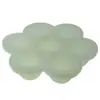 Forma de Gelo de Silicone Pequena com 7 Cubos e Tampa Caixa de Comida para Bebê Caixa de Armazenamento de Comida para Crianças Selada Recipiente para Frescos Congelamento Rápido