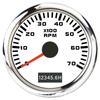 Tacômetro universal com motor modificado de 52 mm 3/4/6/7 / 8K adequado para carros, barcos, iates 9-30V