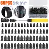 Herramientas de Reparación de Neumáticos de Coche 60 Piezas Herramientas de Reparación de Neumáticos Calientes al Vacío Tornillos de Reparación de Neumáticos para Motocicleta Vehículo Eléctrico
