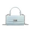 Bolso Kelly 2026 Versión Coreana Nuevo Diseño de Nicho Patrón de Cocodrilo Bolso de Mano Bolso de Hombro Bolso Cruzado Bolso Tote Pequeño