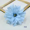 Flor de Orquídea Púrpura Simulada Orquídea de Seda Estilo Antiguo Tocado Dinastía Han Foto Decoración de Salón de Bodas Accesorios para Linterna del Festival de Medio Otoño