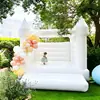 Exportación Transfronteriza de Castillos Blancos de Boda, Trampolines, Toboganes, Espacios Inflables para Fiestas de Cumpleaños Infantiles, Disponibles en Múltiples Colores