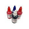 Almofada de carimbo retorno de tinta carimbo à base de água preto azul vermelho verde roxo 50ML tinta de carimbo tinta especial atacado