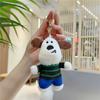Nuevo Llavero de Perro Handdog para Bata de Baño Colgante de Peluche Juguete de Peluche de Dibujos Animados Lindo Muñeco Colgante para Bolso