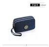 Bolso Clutch para Mujer 2025 Nuevo Estilo Coreano Monedero Gran Capacidad Tres Capas Cierre Cremallera Largo Bolso para Teléfono Móvil Clutch Billetera
