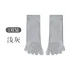 Calcetines de tubo corto de cinco dedos para mujer, primavera verano, nuevos, finos, transpirables, de malla, absorbentes de sudor, color liso, calcetines con dedos separados, calcetines deportivos cortos casuales