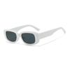 Óculos de Sol Quadrados Retro Moda 2024 para Homens Tendência Estilo de Rua Populares para Mulheres Proteção UV