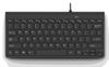 Teclado Mini K908 para Laptop, Externo USB Portátil com Fio Silencioso à Prova d'Água para Uso em Escritório