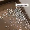 Mini Decoração Mista de Diamante para Manicure Estilo Quente Super Brilho Olho de Cavalo Coração Cristal Branco Base Plana Diamante de Formato Especial Acessórios para Unhas