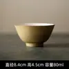 Conjunto de Chá Estilo Japonês Wabi-Sabi com Cerâmica Rústica, Bule da Coleção Huang Xiang Ye, Gaiwan, Xícaras de Chá e Suporte para Bule Liquidação