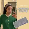 Diadema Deportiva Fina de Verano de Moda para Mujer, Adecuada para Lavarse la Cara, Salir, Correr al Aire Libre, Pañuelo Absorbente de Sudor, Estilo a la Moda