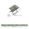 Silla plegable de exterior, silla de camping portátil, taburete plegable, banco de playa, silla de pesca para camping, taburete pequeño verde engrosado