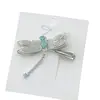 Pasador de pelo de libélula y mariposa de alta gama, nicho, exquisitos accesorios para el cabello, pinza para el pelo, accesorios de principios de primavera, pinza de pico de pato, venta al por mayor en Yiwu
